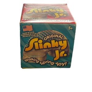 Original Slinky Jr. Walking Spring Toy‎ Classic Retro Fun for Ages 5+